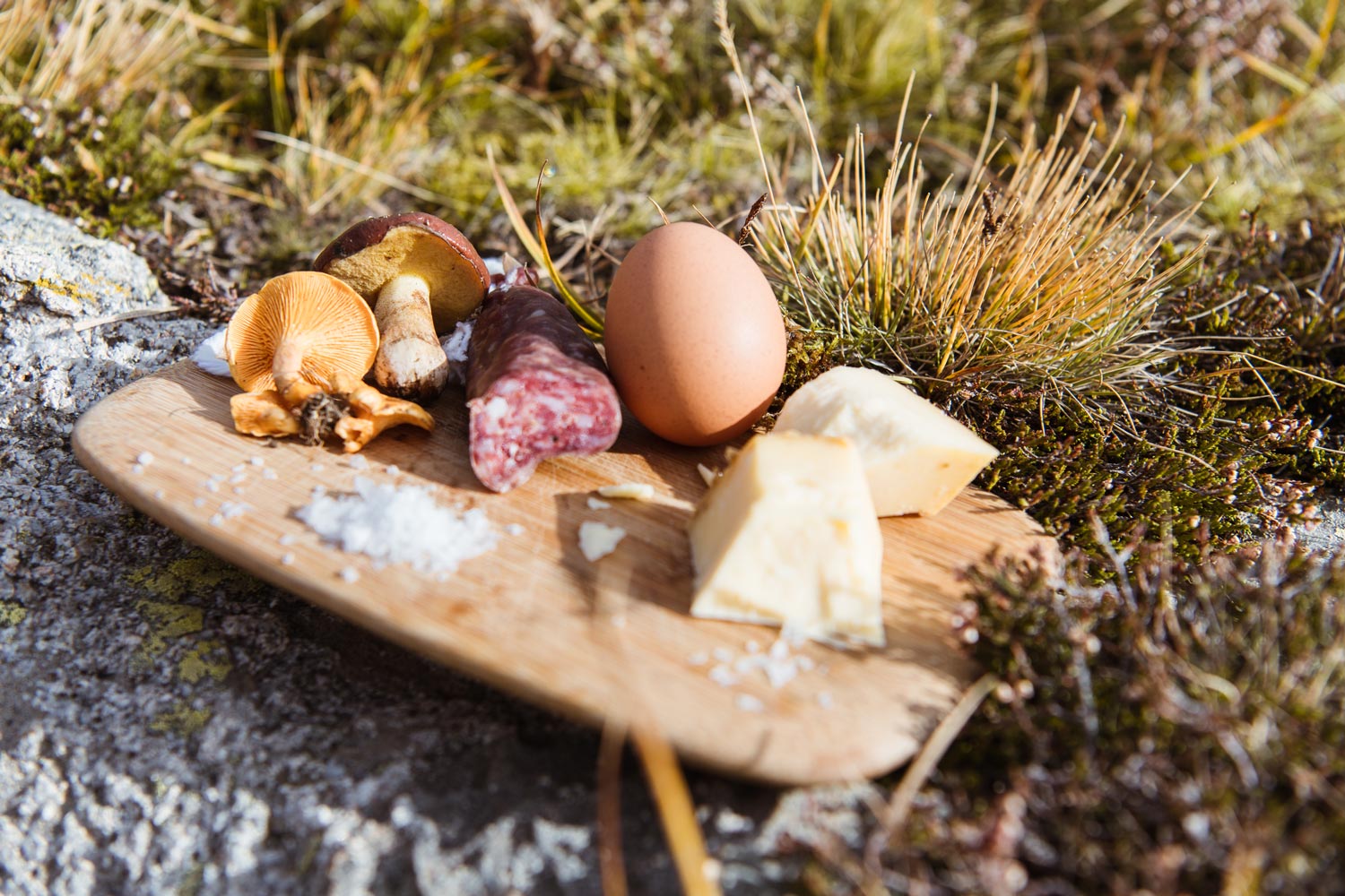 4. Rezept: Fritatta aus Schafskäse und Waldpilzen