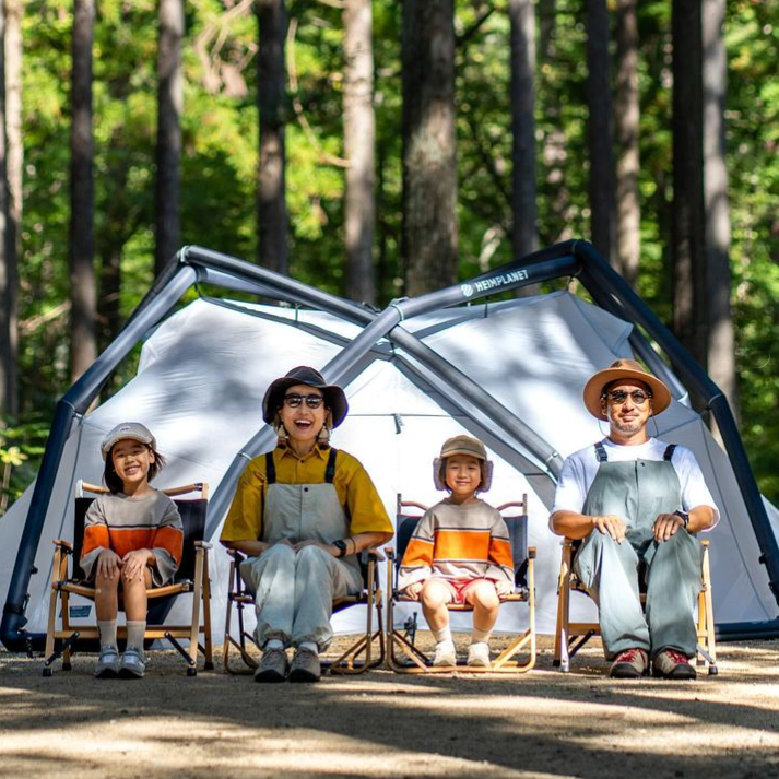 Family Camping - Japan Style