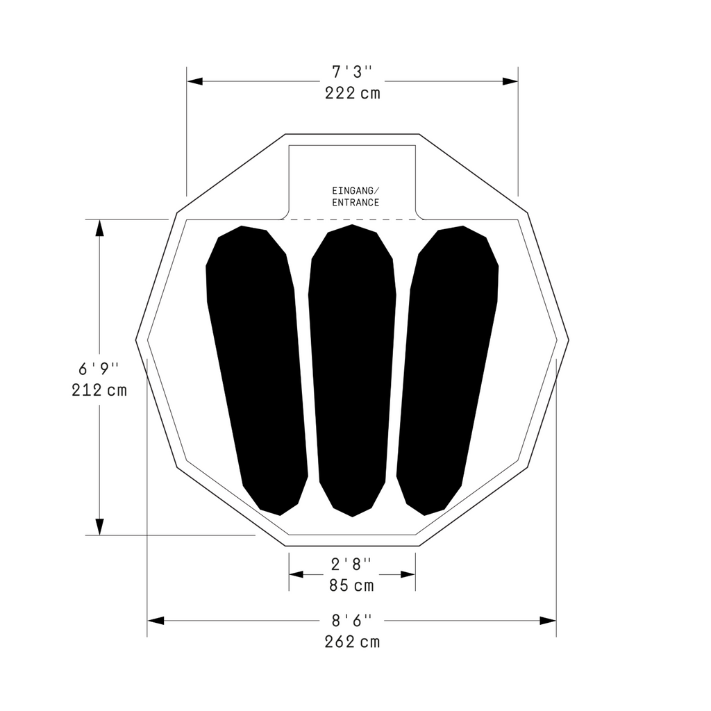 THE CAVE XL, 4-season