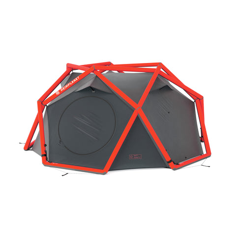 THE CAVE XL; 4-Season, Neon Red/Castlerock