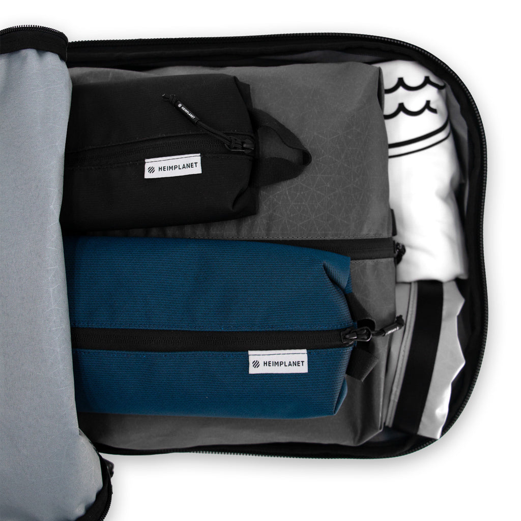 Carry Essentials Simple Pouch Mono 1L, ocean blue