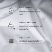 COOLEVER Raglan T-Shirt reflective logo ball; dust