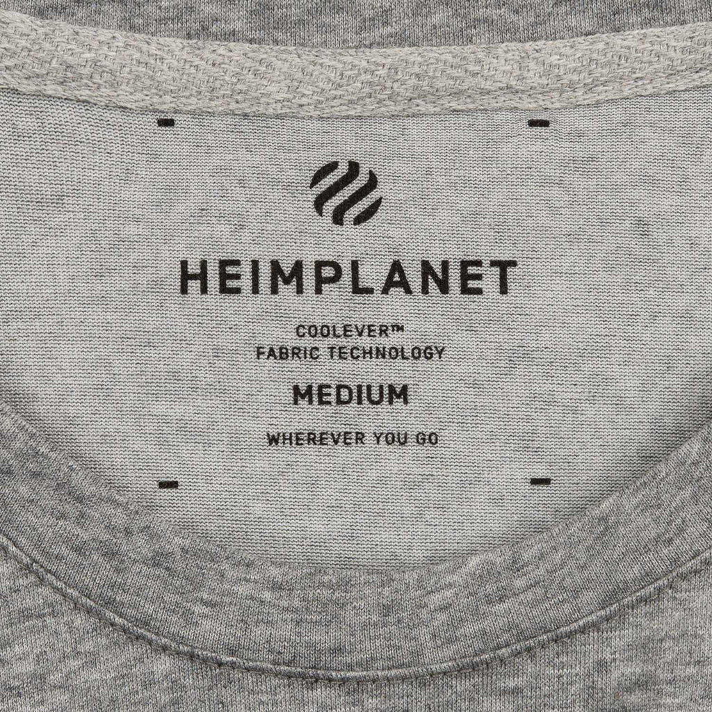 COOLEVER T-Shirt Basic, grau