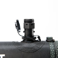 ADAPTER-SEITE B:/ Außengewinde zur Verbindung mit der Elektrischen Luftpumpe und Innengewinde zum Aufschrauben auf die Zeltventile.