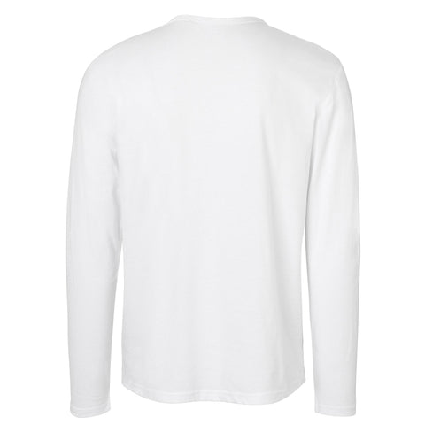 COOLEVER Longsleeve reflective Logo Ball, weiß