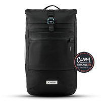 CARRY ESSENTIALS Commuter Pack; Black