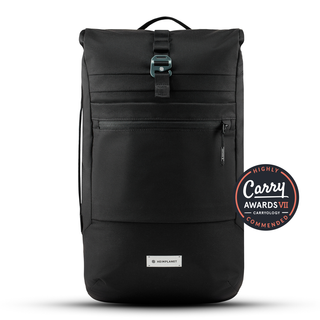 CARRY ESSENTIALS Commuter Pack; Black