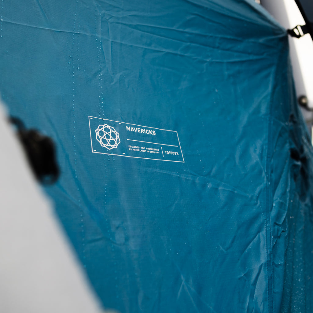 Regendicht/Zeltboden [10000mm], Außenzelt [5000mm].