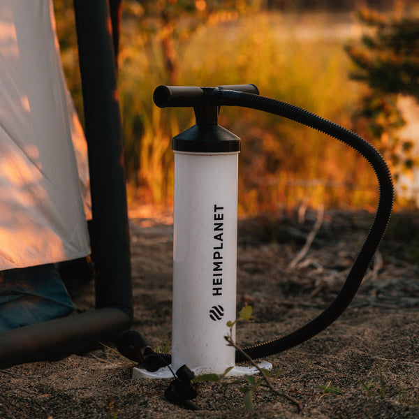 Re-stored Standpumpe (Doppelhub)