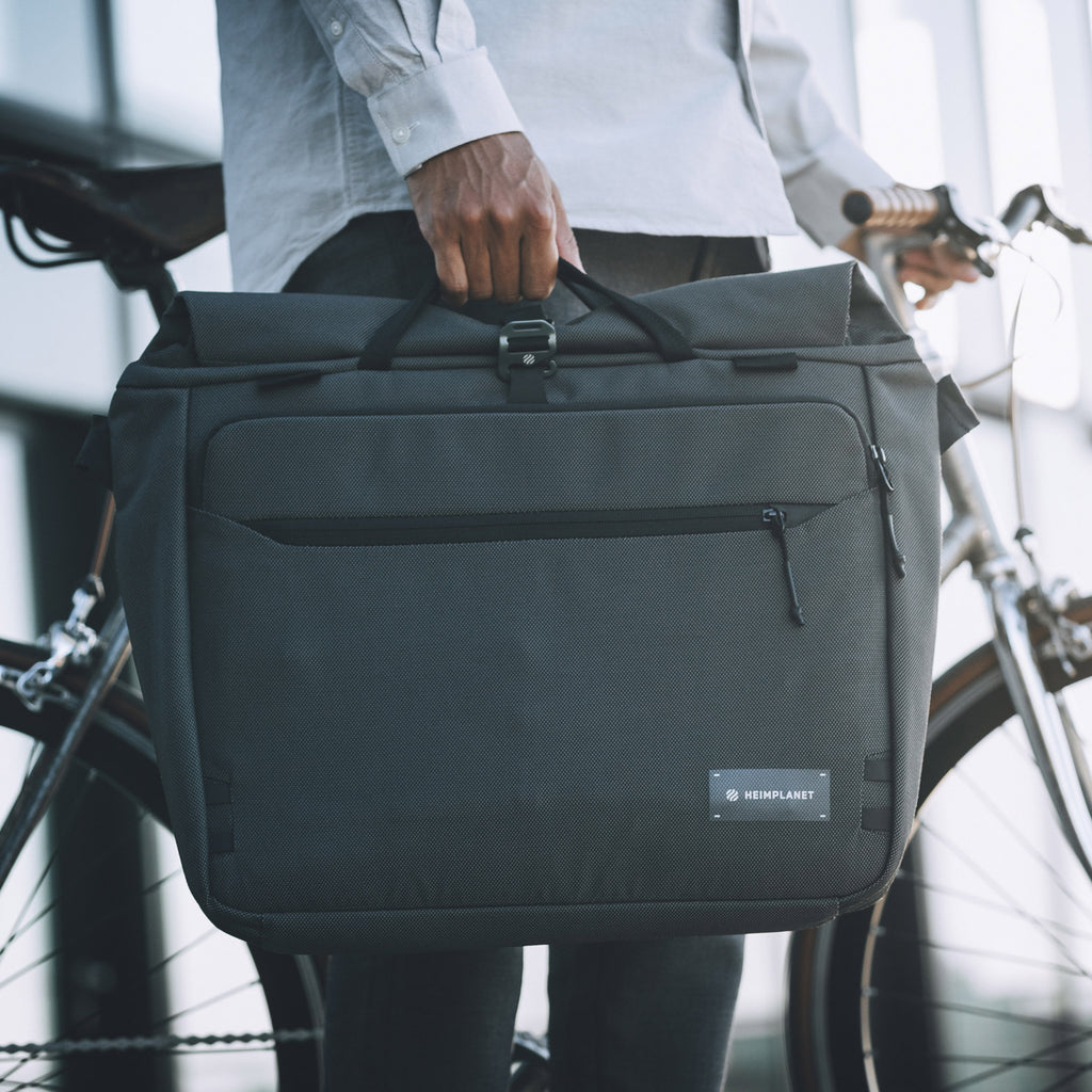 Transit Line Roll Top Messenger Bag, castlerock