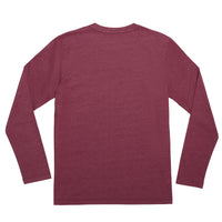 COOLEVER Longsleeve reflective logo ball, aubergine