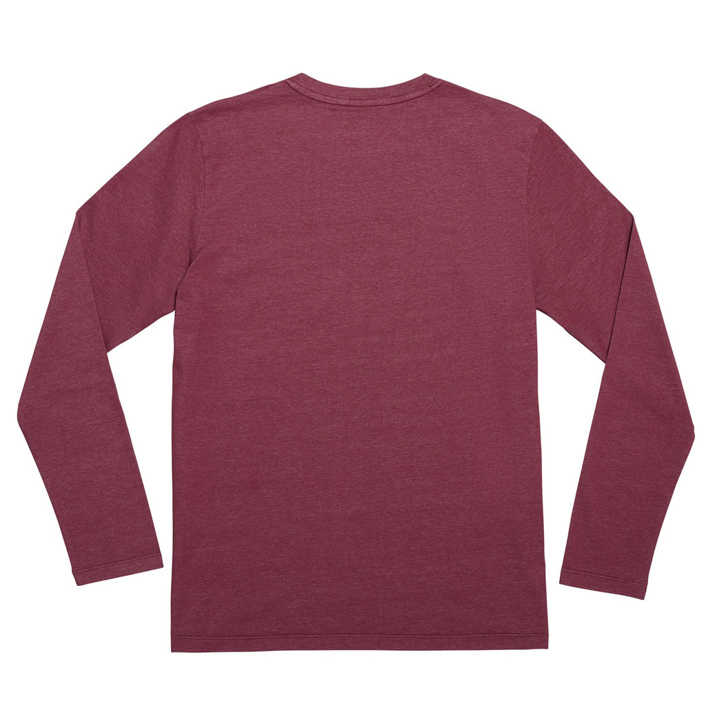 COOLEVER Longsleeve reflective logo ball, aubergine