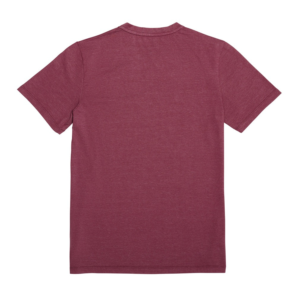 COOLEVER T-Shirt reflective logo ball, aubergine