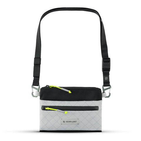 CARRY ESSENTIALS Neck Pouch (A6); Silver Bullet