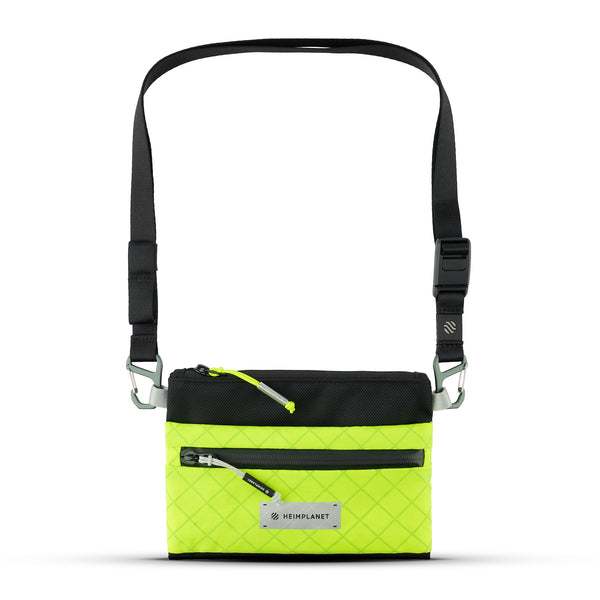 Carry Essential Neck Pouch (A6); Lemon Lime