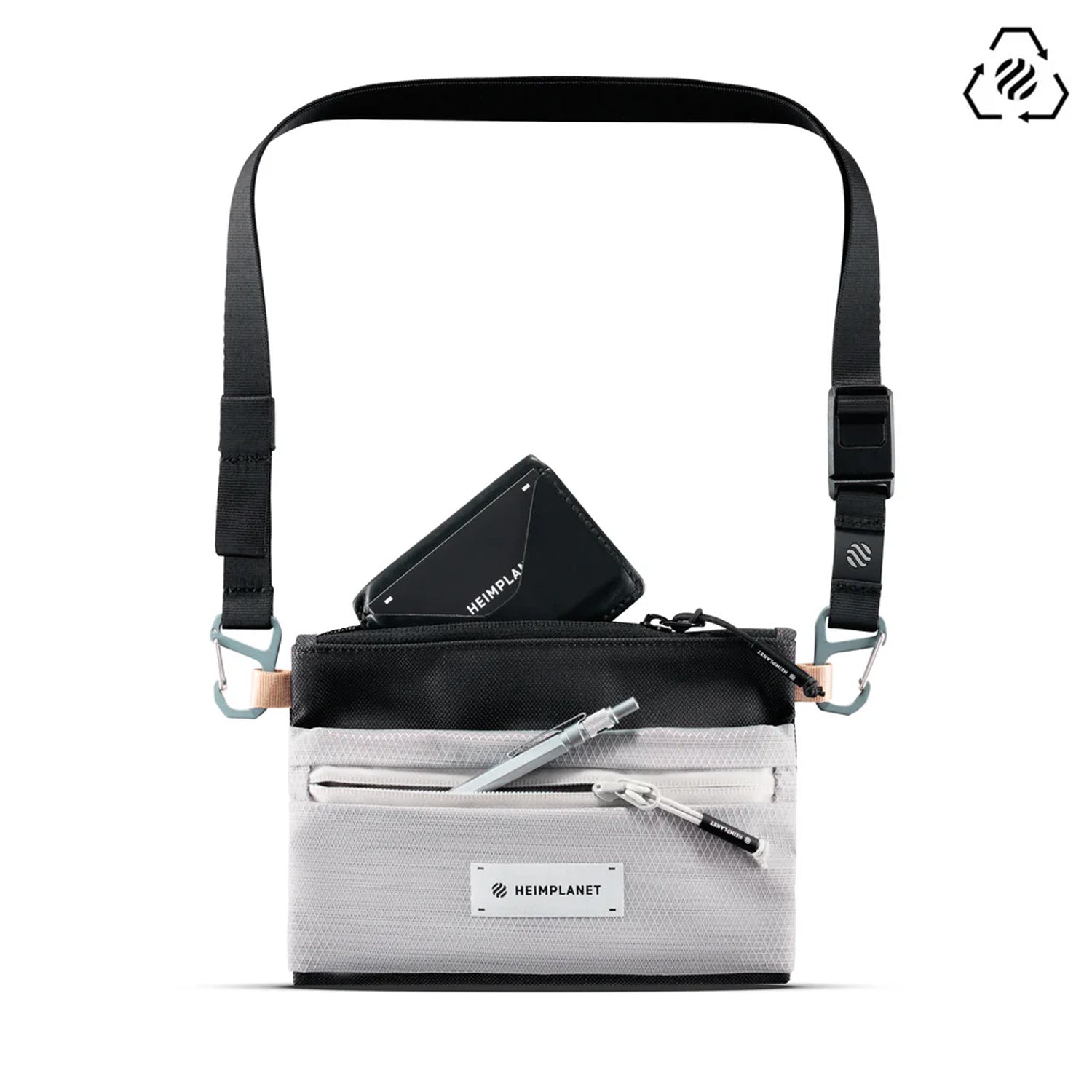 Re-stored Carry Essentials Neck Pouch (A6), light