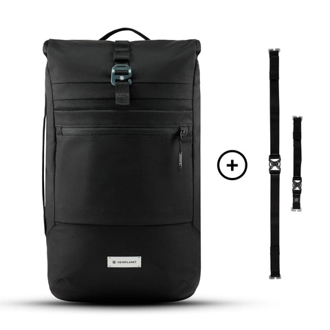 CARRY ESSENTIALS Commuter Pack; Black