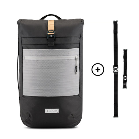 CARRY ESSENTIALS Commuter Pack; castlerock/light Grey