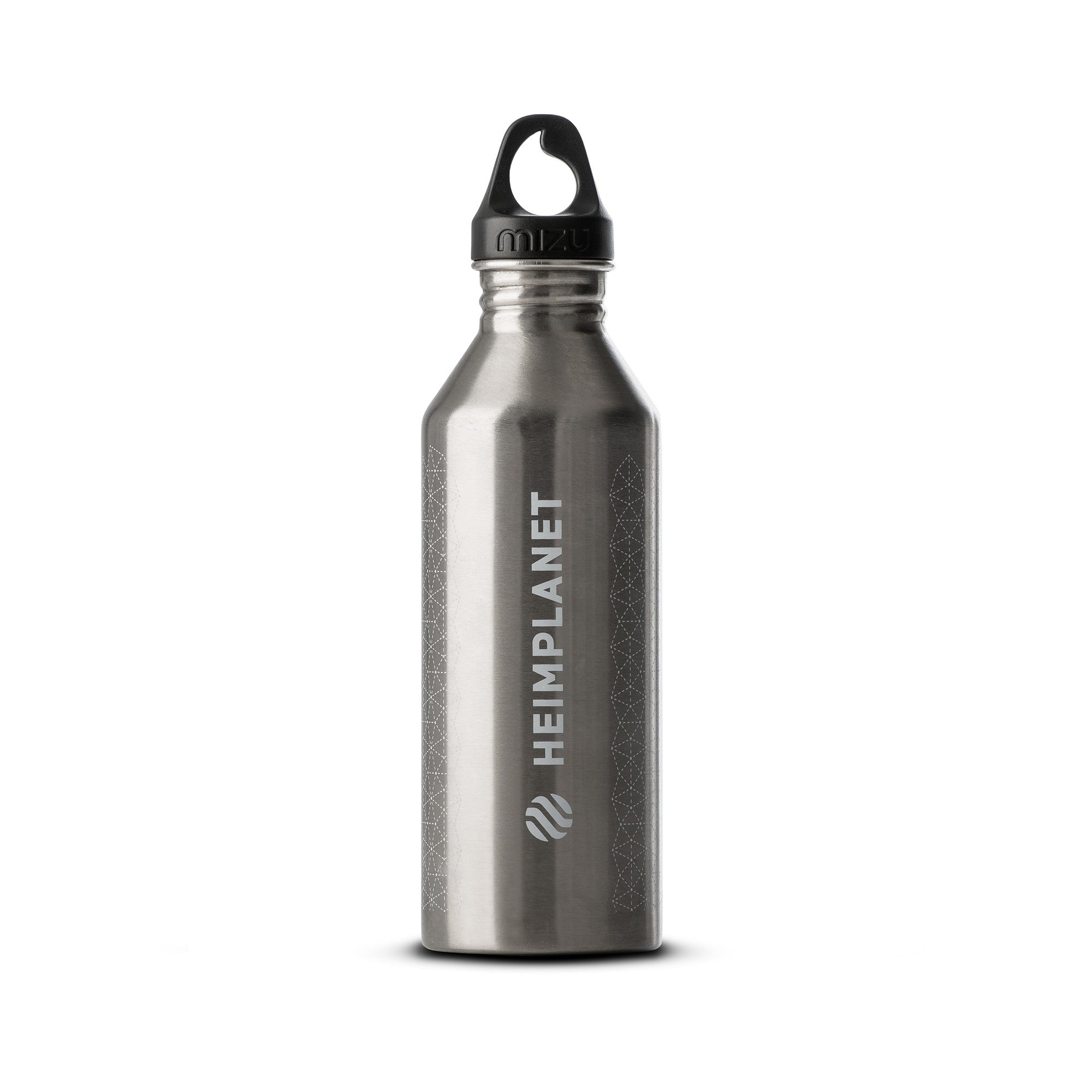 HPT x MIZU Cairo Grid 750 ML, silver, white